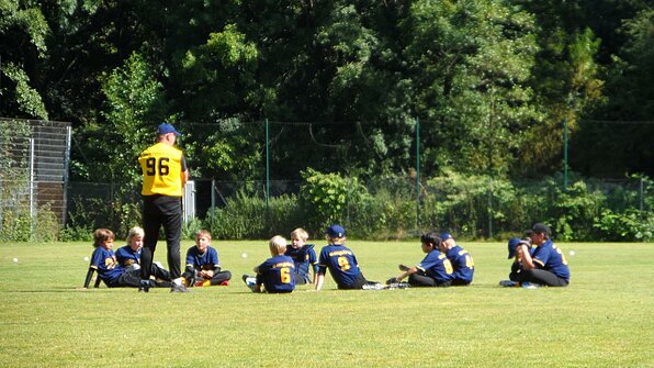 Tee-Ball mit den Marl Sly Dogs