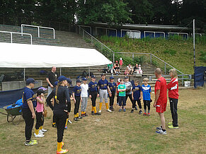 Baseball-Camp  -  Fereinprogramm 2013  - Marl Sly Dogs